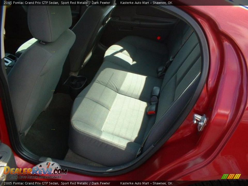 2005 Pontiac Grand Prix GTP Sedan Sport Red Metallic / Dark Pewter Photo #10