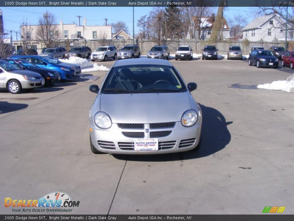 2005 Dodge Neon SXT Bright Silver Metallic / Dark Slate Gray Photo #3
