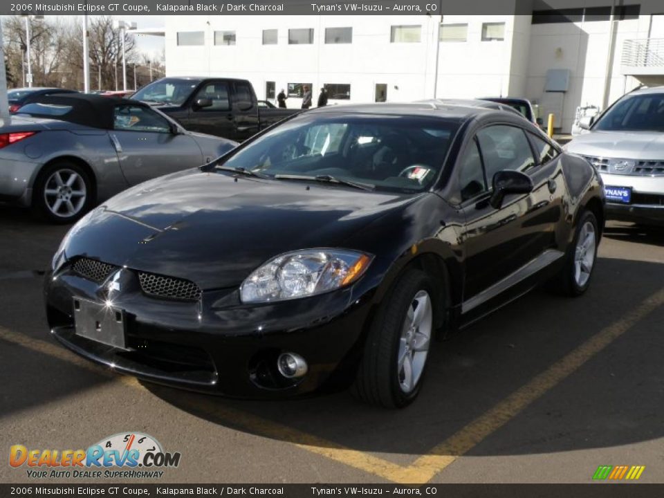 2006 Mitsubishi Eclipse GT Coupe Kalapana Black / Dark Charcoal Photo #1