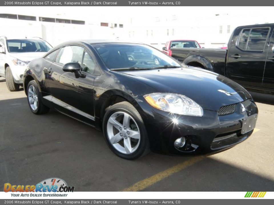 2006 Mitsubishi Eclipse GT Coupe Kalapana Black / Dark Charcoal Photo #3