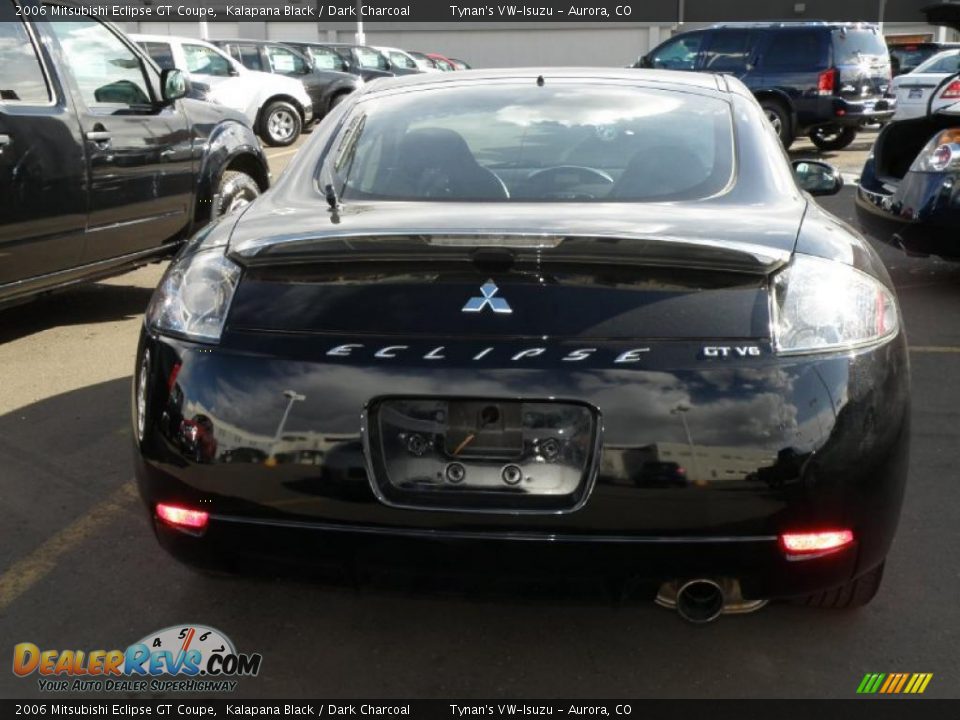 2006 Mitsubishi Eclipse GT Coupe Kalapana Black / Dark Charcoal Photo #5
