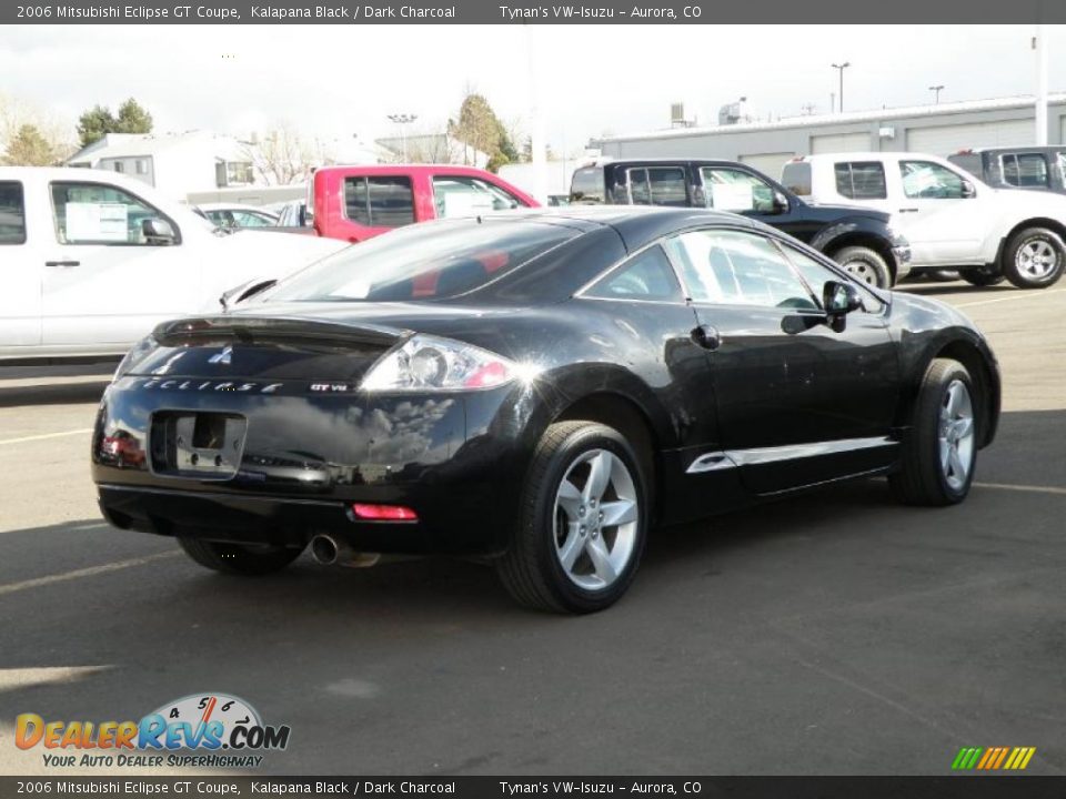 2006 Mitsubishi Eclipse GT Coupe Kalapana Black / Dark Charcoal Photo #6