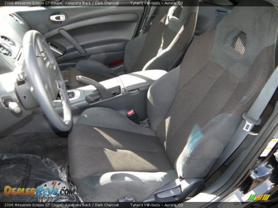 2006 Mitsubishi Eclipse GT Coupe Kalapana Black / Dark Charcoal Photo #7