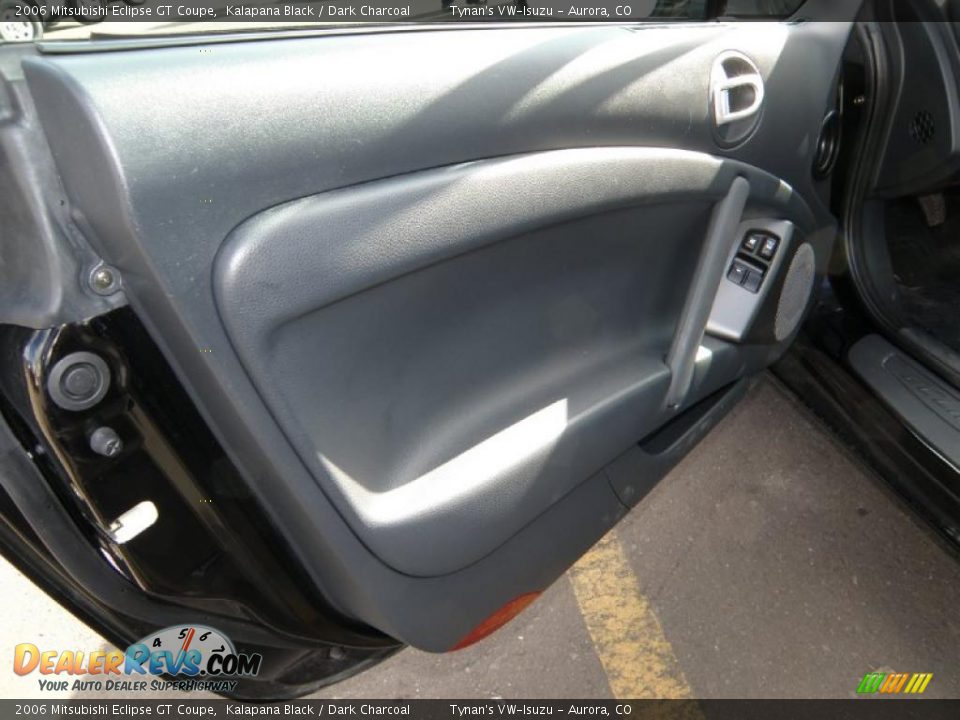 2006 Mitsubishi Eclipse GT Coupe Kalapana Black / Dark Charcoal Photo #12