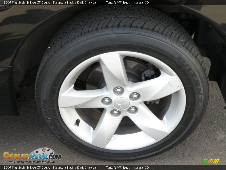 2006 Mitsubishi Eclipse GT Coupe Kalapana Black / Dark Charcoal Photo #18