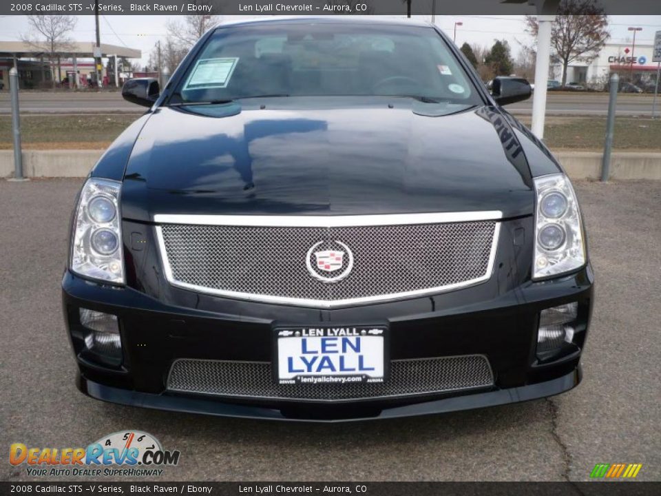 2008 Cadillac STS -V Series Black Raven / Ebony Photo #2