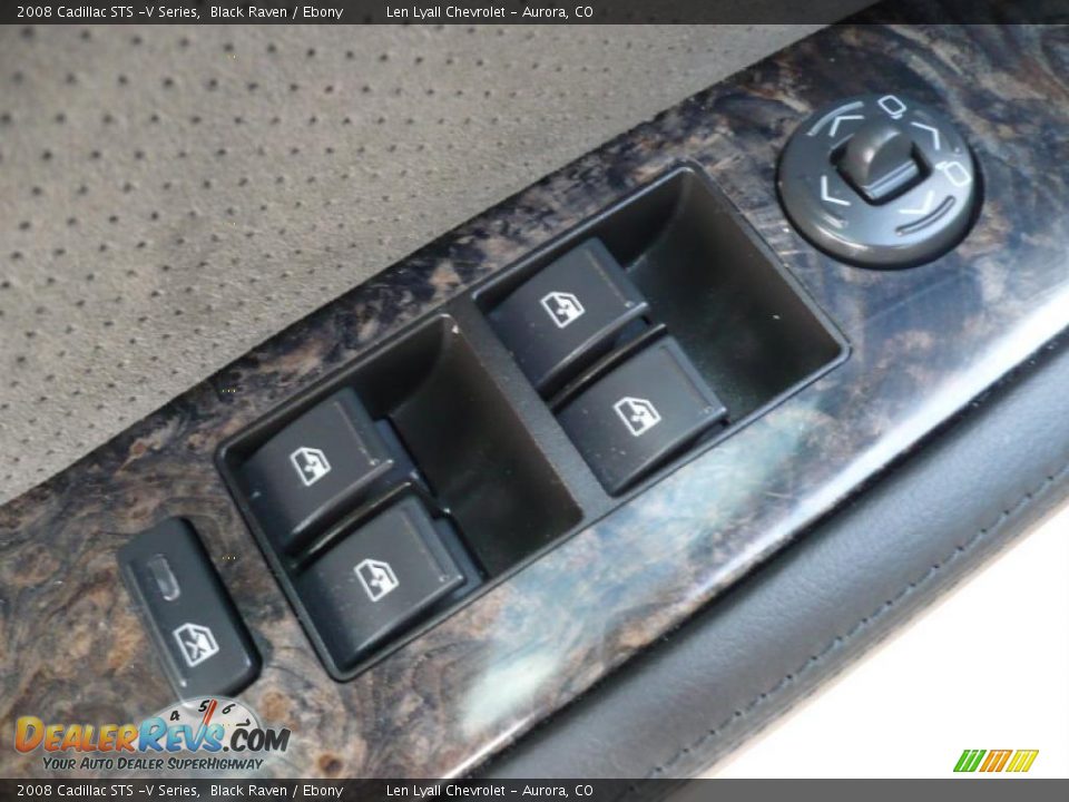 2008 Cadillac STS -V Series Black Raven / Ebony Photo #8