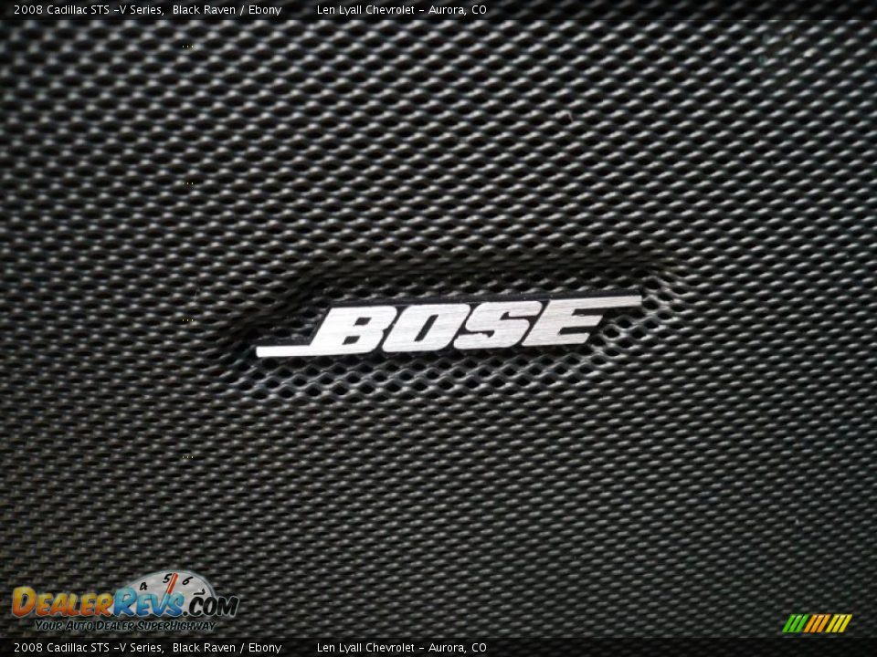 2008 Cadillac STS -V Series Black Raven / Ebony Photo #9