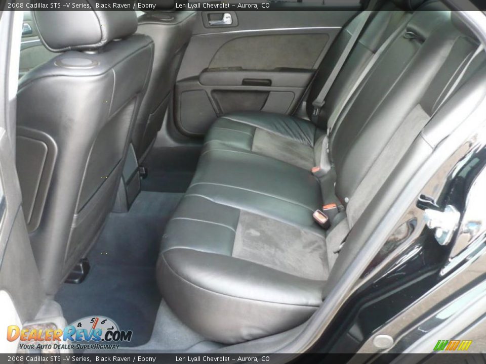 2008 Cadillac STS -V Series Black Raven / Ebony Photo #11