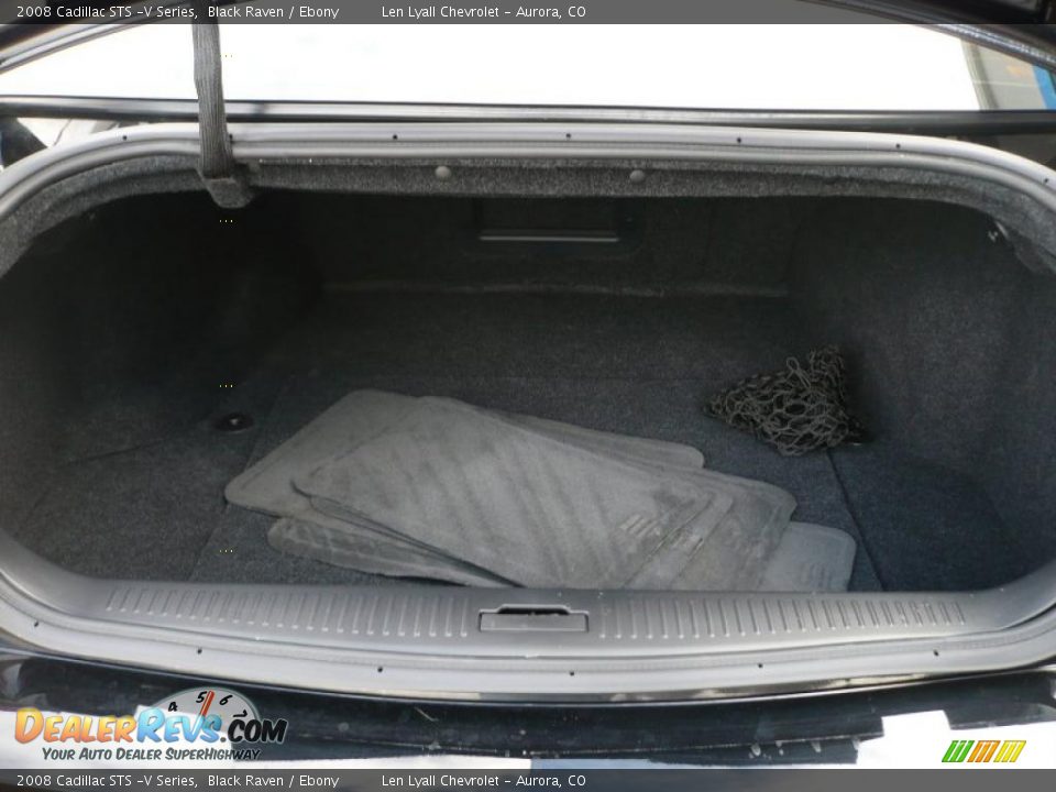 2008 Cadillac STS -V Series Black Raven / Ebony Photo #12