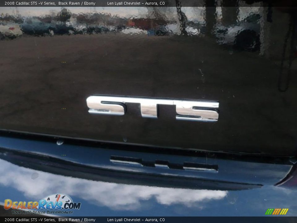 2008 Cadillac STS -V Series Black Raven / Ebony Photo #13