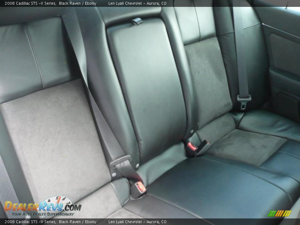 2008 Cadillac STS -V Series Black Raven / Ebony Photo #15