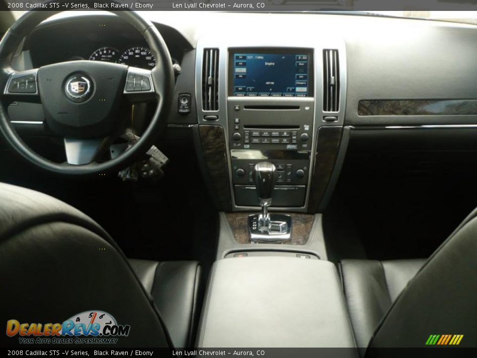 2008 Cadillac STS -V Series Black Raven / Ebony Photo #16