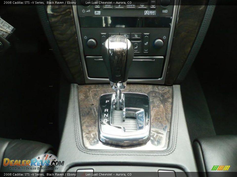 2008 Cadillac STS -V Series Black Raven / Ebony Photo #17