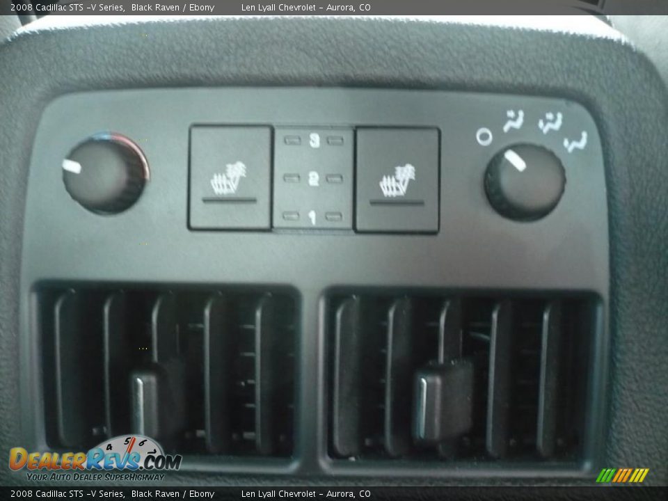 2008 Cadillac STS -V Series Black Raven / Ebony Photo #18