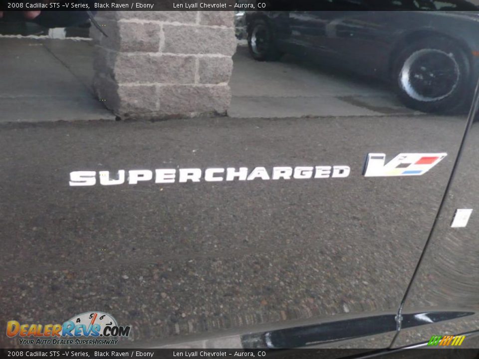 2008 Cadillac STS -V Series Black Raven / Ebony Photo #19