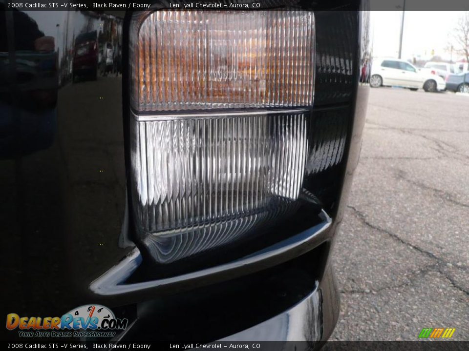2008 Cadillac STS -V Series Black Raven / Ebony Photo #21