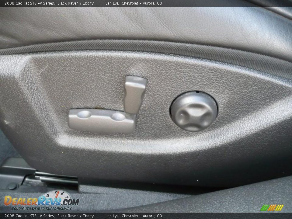 2008 Cadillac STS -V Series Black Raven / Ebony Photo #23