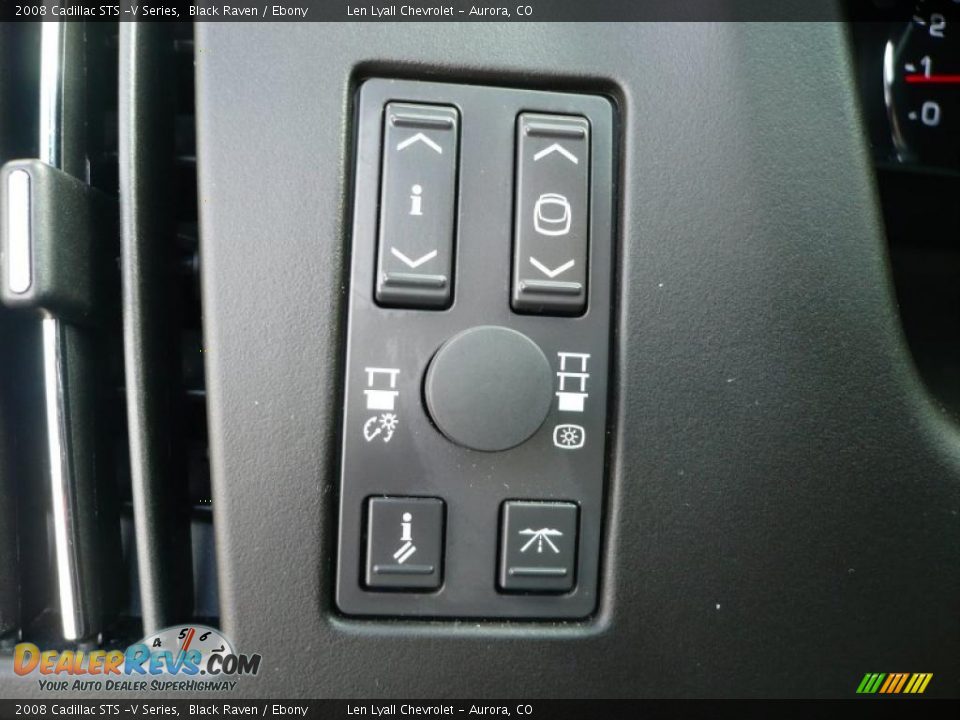 2008 Cadillac STS -V Series Black Raven / Ebony Photo #24