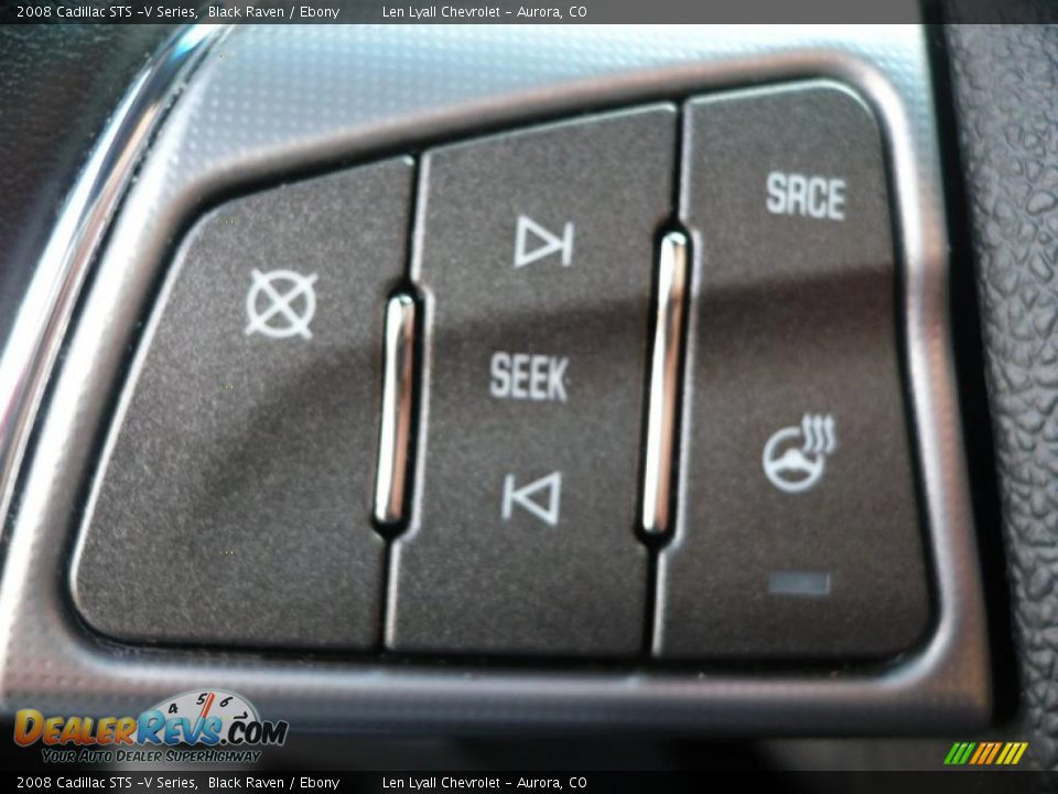 2008 Cadillac STS -V Series Black Raven / Ebony Photo #26