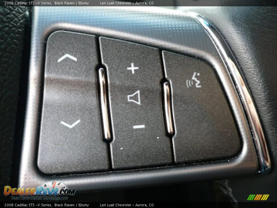 2008 Cadillac STS -V Series Black Raven / Ebony Photo #27