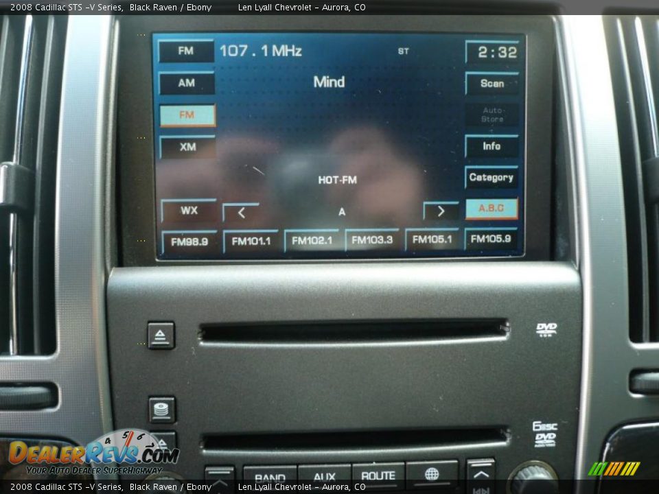 2008 Cadillac STS -V Series Black Raven / Ebony Photo #29