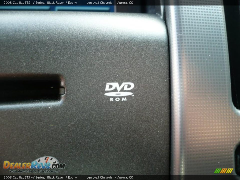 2008 Cadillac STS -V Series Black Raven / Ebony Photo #30