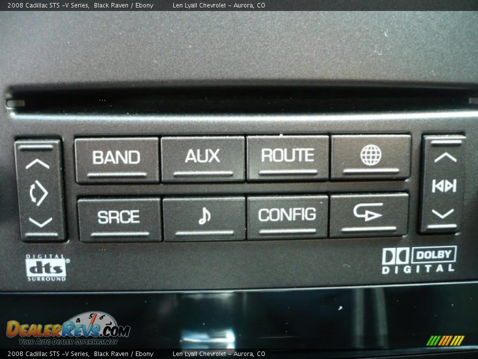 2008 Cadillac STS -V Series Black Raven / Ebony Photo #32