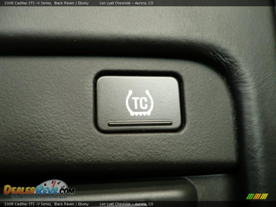 2008 Cadillac STS -V Series Black Raven / Ebony Photo #35