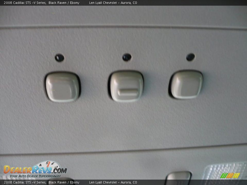 2008 Cadillac STS -V Series Black Raven / Ebony Photo #36