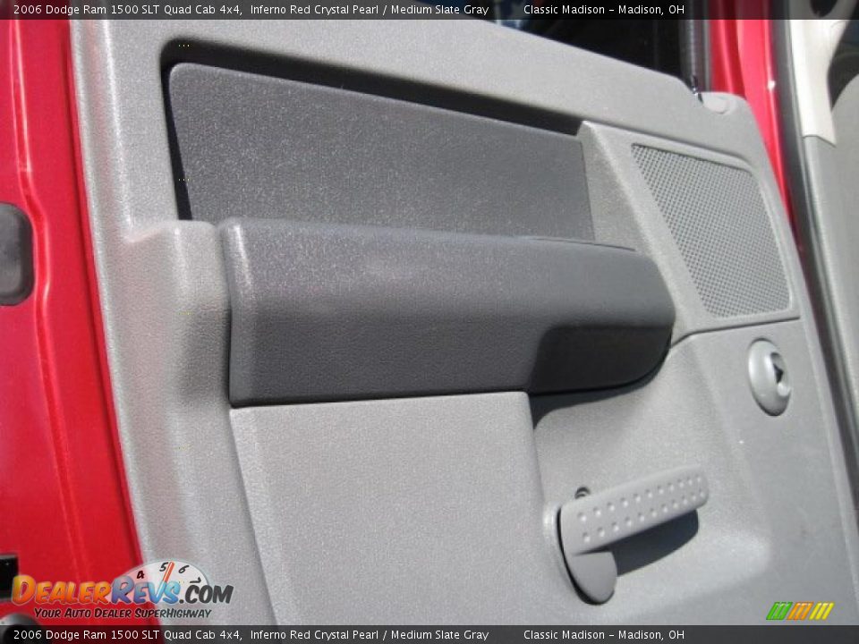 2006 Dodge Ram 1500 SLT Quad Cab 4x4 Inferno Red Crystal Pearl / Medium Slate Gray Photo #11