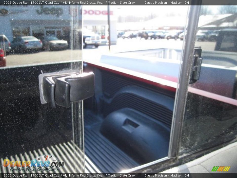 2006 Dodge Ram 1500 SLT Quad Cab 4x4 Inferno Red Crystal Pearl / Medium Slate Gray Photo #19