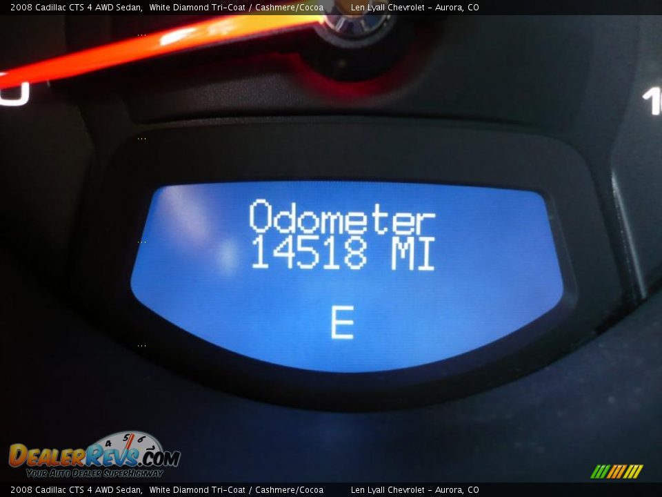 2008 Cadillac CTS 4 AWD Sedan White Diamond Tri-Coat / Cashmere/Cocoa Photo #33