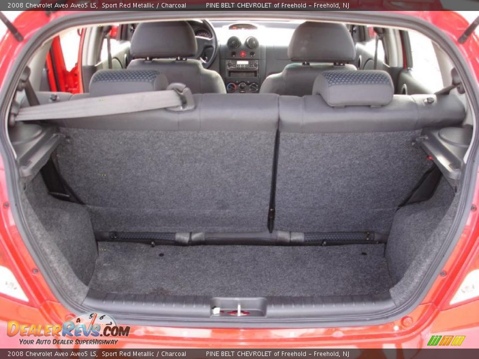 2008 Chevrolet Aveo Aveo5 LS Sport Red Metallic / Charcoal Photo #14