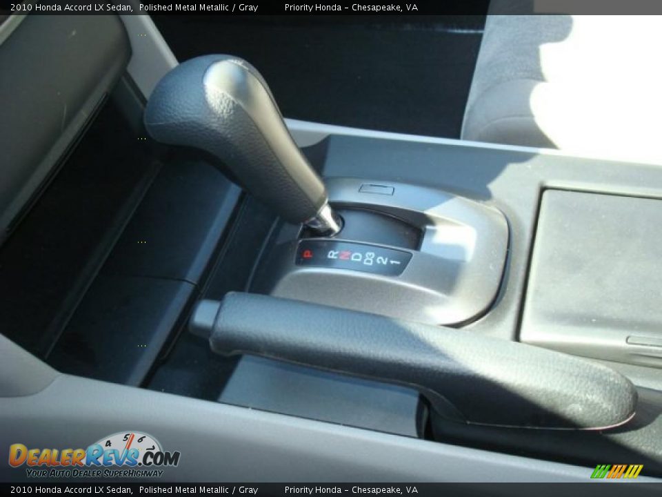 2010 Honda Accord LX Sedan Polished Metal Metallic / Gray Photo #15