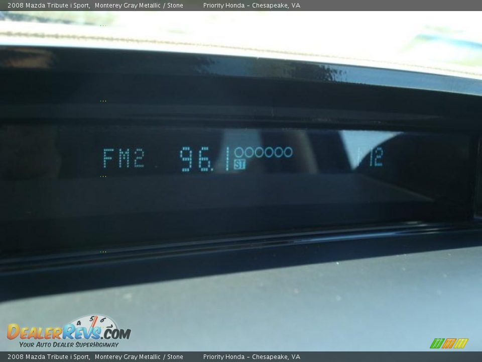 2008 Mazda Tribute i Sport Monterey Gray Metallic / Stone Photo #20
