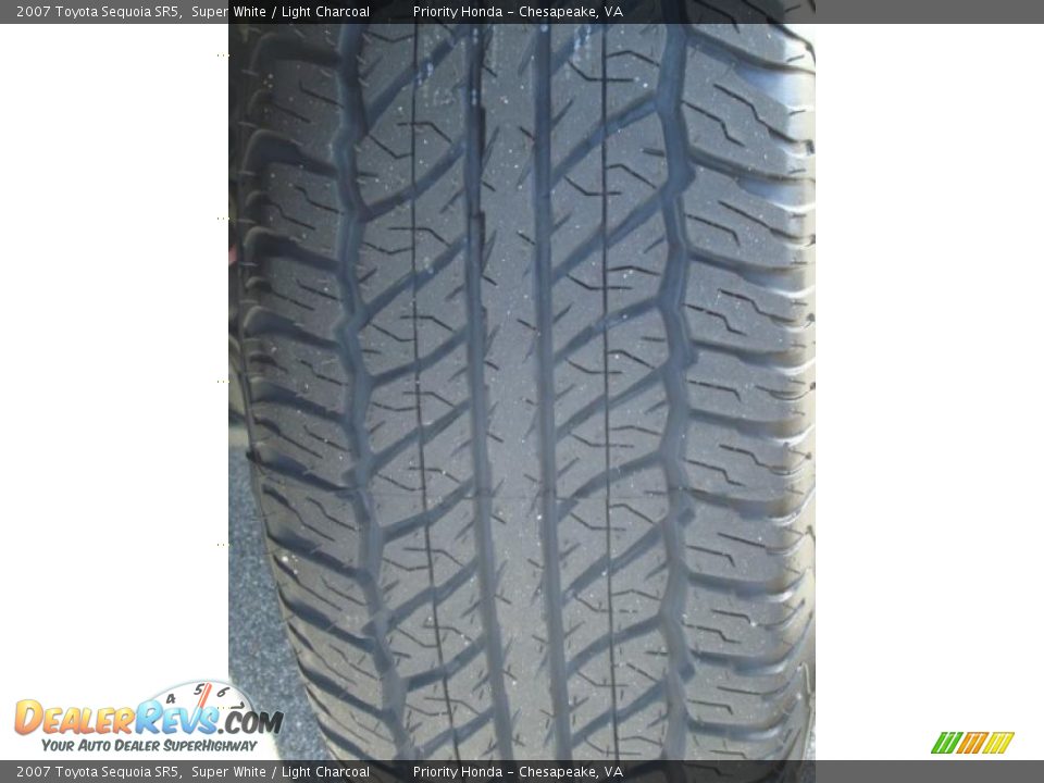 2007 Toyota Sequoia SR5 Super White / Light Charcoal Photo #27
