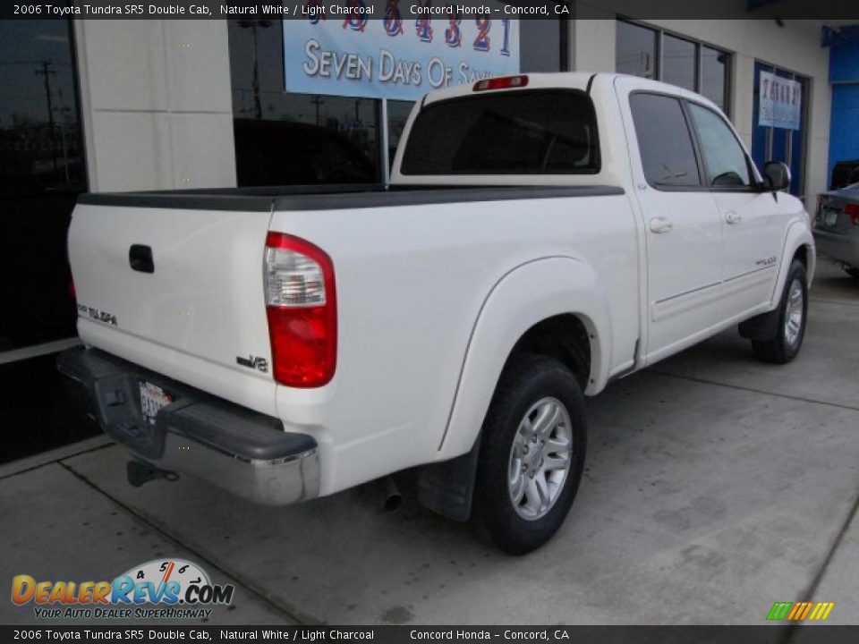 2006 Toyota Tundra SR5 Double Cab Natural White / Light Charcoal Photo #3