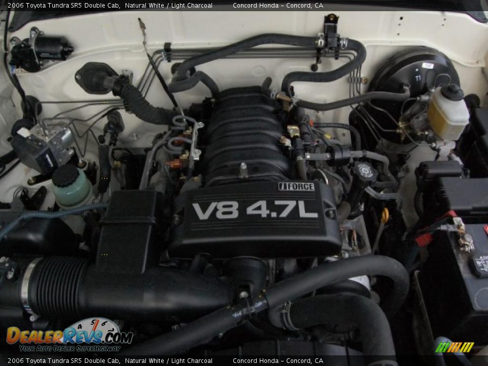 2006 Toyota Tundra SR5 Double Cab Natural White / Light Charcoal Photo #9