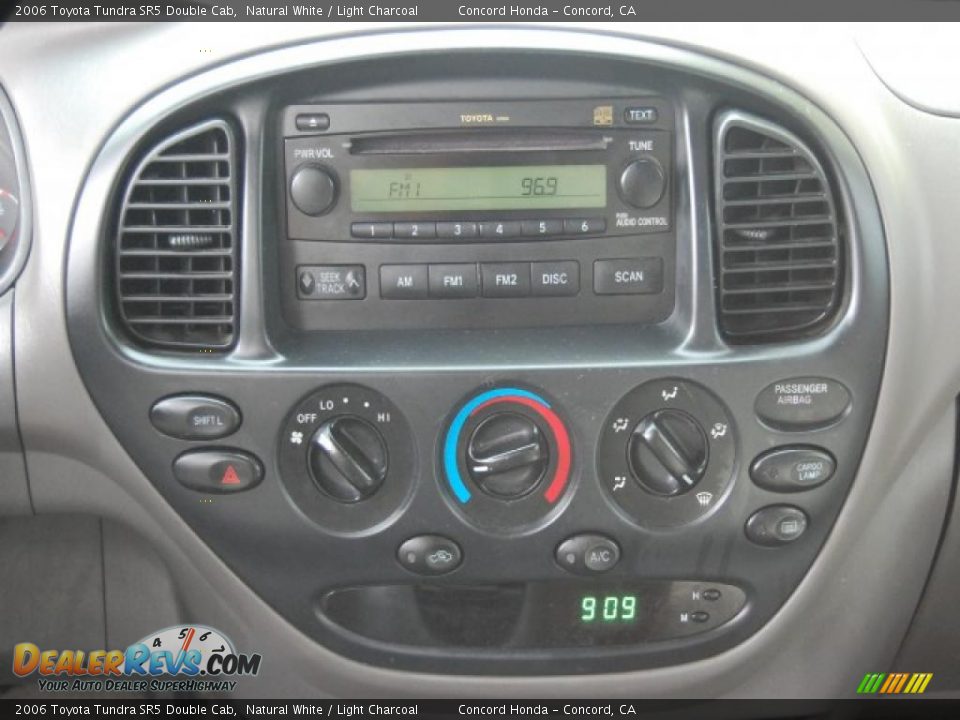 2006 Toyota Tundra SR5 Double Cab Natural White / Light Charcoal Photo #13