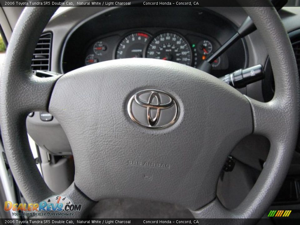 2006 Toyota Tundra SR5 Double Cab Natural White / Light Charcoal Photo #20