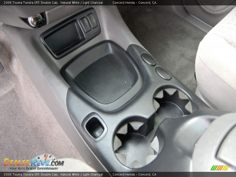 2006 Toyota Tundra SR5 Double Cab Natural White / Light Charcoal Photo #21
