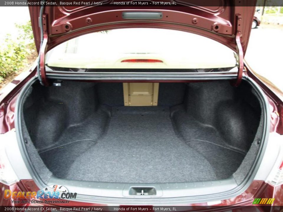2008 Honda Accord EX Sedan Basque Red Pearl / Ivory Photo #5