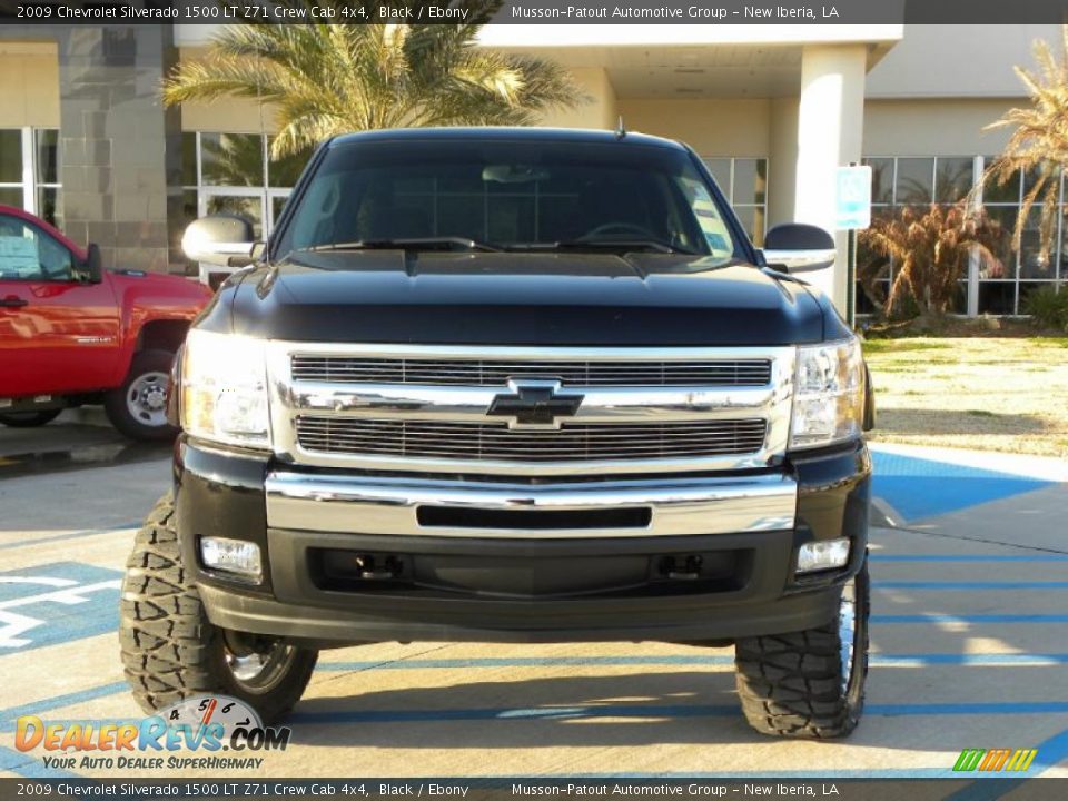 2009 Chevrolet Silverado 1500 LT Z71 Crew Cab 4x4 Black / Ebony Photo #8