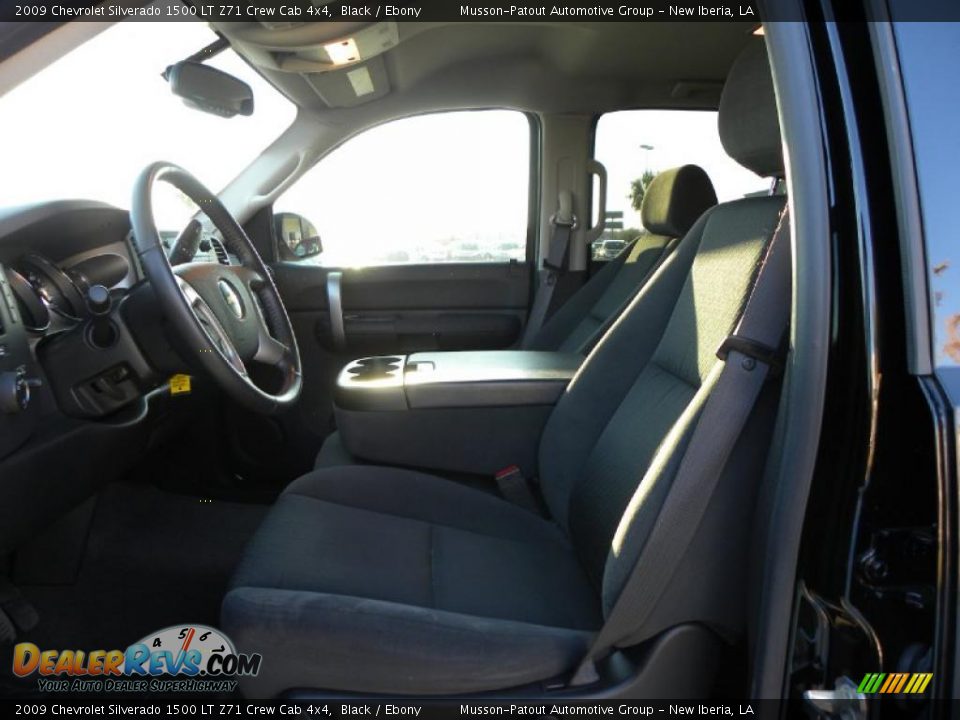 2009 Chevrolet Silverado 1500 LT Z71 Crew Cab 4x4 Black / Ebony Photo #9
