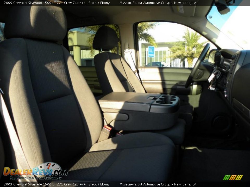2009 Chevrolet Silverado 1500 LT Z71 Crew Cab 4x4 Black / Ebony Photo #10