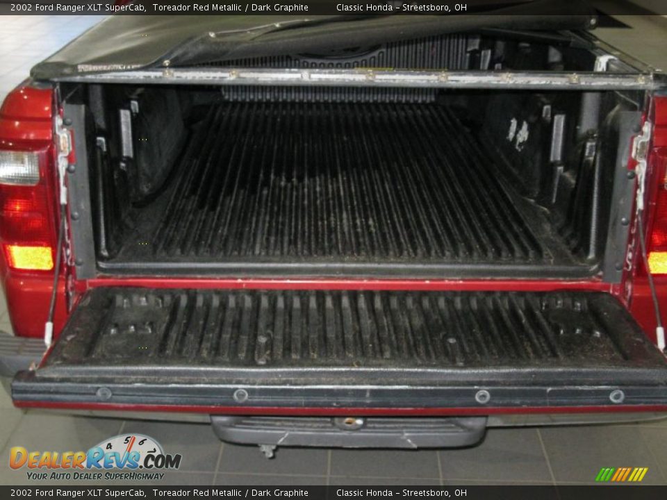 2002 Ford Ranger XLT SuperCab Toreador Red Metallic / Dark Graphite Photo #10