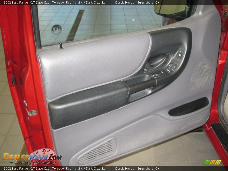 2002 Ford Ranger XLT SuperCab Toreador Red Metallic / Dark Graphite Photo #12