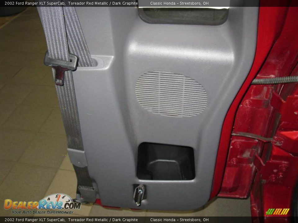 2002 Ford Ranger XLT SuperCab Toreador Red Metallic / Dark Graphite Photo #22
