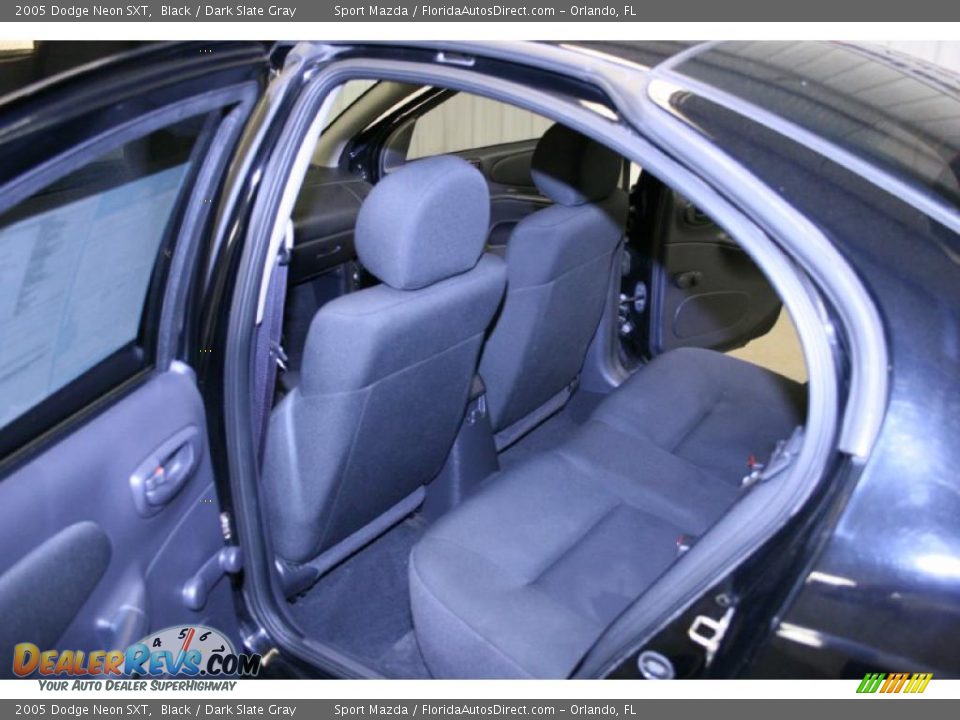 2005 Dodge Neon SXT Black / Dark Slate Gray Photo #13